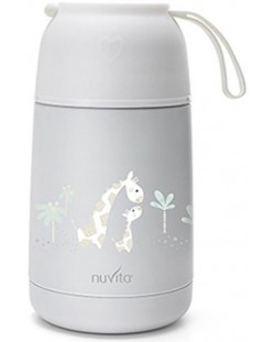 Θερμικό βάζο για φαγητό Nuvita - 620 ml, λευκό