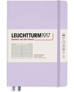 Σημειωματάριο Leuchtturm1917 - Medium A5, σελίδες με γραμμές ,Lilac