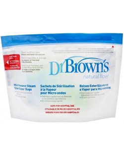 Τσάντα αποστείρωσης σε φούρνο μικροκυμάτων Dr. Brown's - 1 τμχ