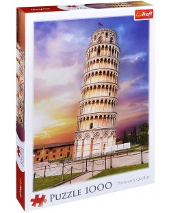 Παζλ Trefl 1000 κομμάτια - Ο κεκλιμένος πύργος της Πίζας