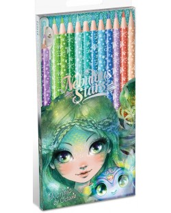 Χρωματιστά μολύβια Nebulous Stars - Princess Marinia, 12 τεμάχια