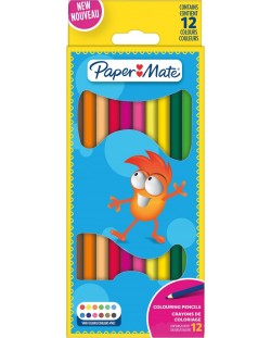 Χρωματιστά μολύβια Papermate Kids Coloring - 12 χρώματα