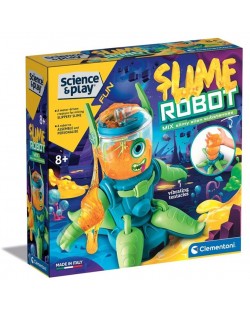 Δημιουργικό σετ  Clementoni Science & Play-Φτιάξτε ένα ρομπότ slime