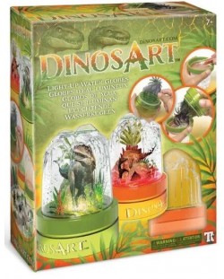 Δημιουργικό σετ  DinosArt - DIY λαμπερές υδρόγειες σφαίρες