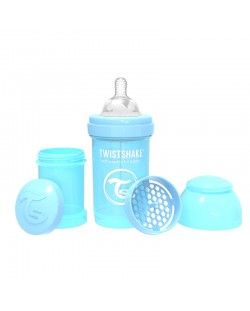 Μπιμπερό κατά των κολικών  Twistshake Anti-Colic Pastel - Μπλε, 330 ml