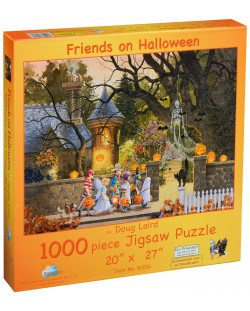 Παζλ SunsOut 1000 κομμάτια - Φίλοι το Halloween, Douglas Laird