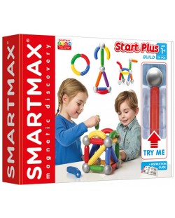 Μαγνητικός κατασκευαστής Smart Games Smartmax - Start Plus