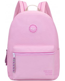 Σχολική τσάντα Kstationery Mayfair - What Matters, ροζ