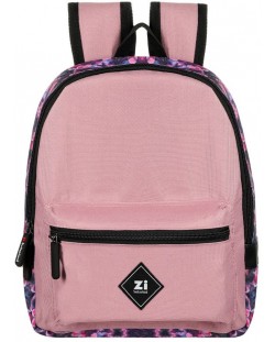 Σχολική τσάντα με μοτίβα λουλουδιών Zizito - Zi, ροζ