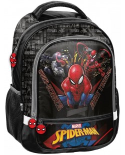 Σχολικό σακίδιο Paso Spider-Man - Με 2 θήκες, 16 l