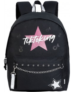 Σχολική τσάντα   Unkeeper Tiktoking Around - Star, μαύρη 
