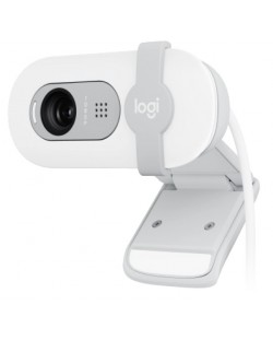 Web κάμερα Logitech - Brio 100, 1080p, άσπρη