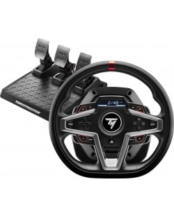 Τιμονιέρα με πεντάλ Thrustmaster - T248P, μαύρη