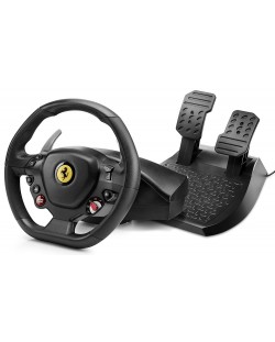 Τιμόνι με πεντάλια Thrustmaster - T80 Ferrari 488, για PS5, PS4, PC