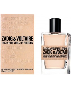 Zadig & Voltaire Eau de Parfum This Is Her! Vibes of Freedom, 50 ml