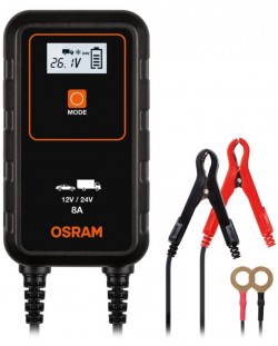 Φορτιστής Μπαταρίας Αυτοκινήτου  Osram - BATTERYcharge, OEBCS908, 12/24V, 4/8A