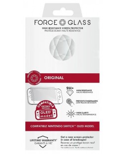 Προστατευτικό γυαλί Nacon - Force Glass Screen Protector Glass 9H+ V2 (Nintendo Switch OLED)