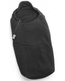 Χειμερινή τσάντα καροτσιού Teutonia - Fleece Inlay, μαύρο