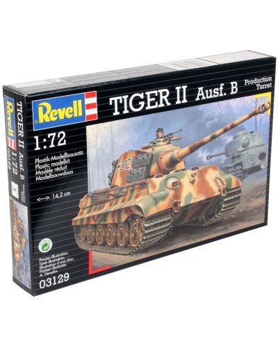 Μοντέλο συναρμολογημένης τάνκ Revell - Tiger II Ausf. B (03129) - 3