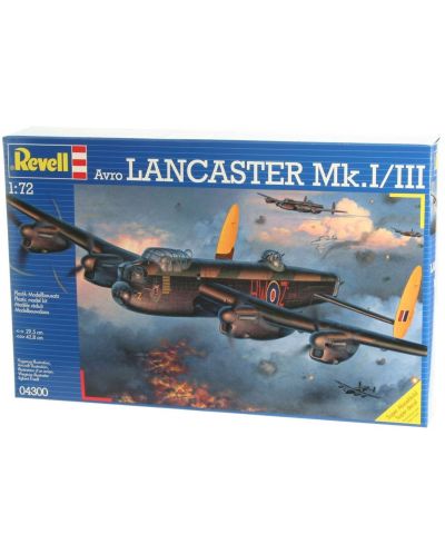 Συναρμολογημένο μοντέλο στρατιωτικού αεροσκάφους  Revell - Avro Lancaster Mk.I/III (04300) - 3