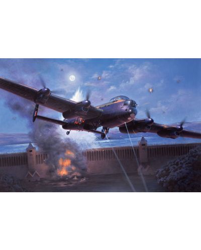 Συναρμολογημένο μοντέλο στρατιωτικού αεροσκάφους Revell - Avro Lancaster DAMBUSTERS (04295) - 2