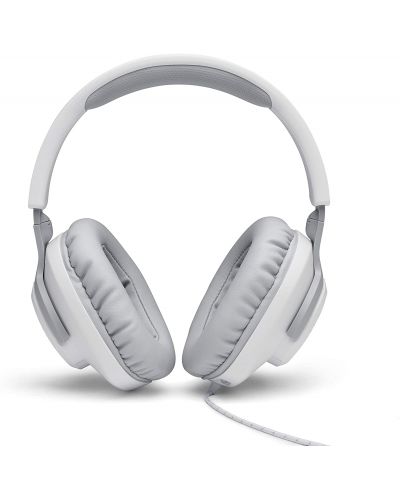 Ακουστικά Gaming JBL - Quantum 100, λευκά - 2