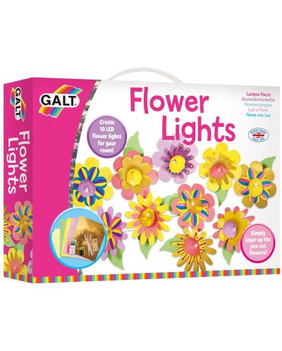 Δημιουργικό σετ Galt - Φτιάξτε μια λάμπα λουλουδιών - 1