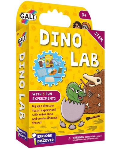 Σετ για πειράματα Galt - Εργαστήριο Δεινοσαύρων - 1