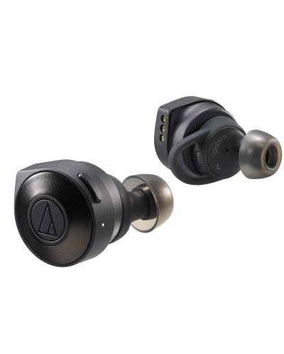 Ακουστικά με μικρόφωνο Audio-Technica - ATH-CKS5TW, ασύρματα, hi-fi, μαύρα - 1