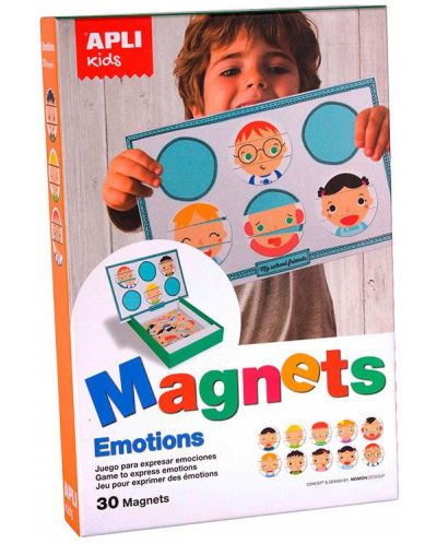 Εκπαιδευτικό μαγνητικό παιχνίδι Apli Kids – Συναισθήματα - 1