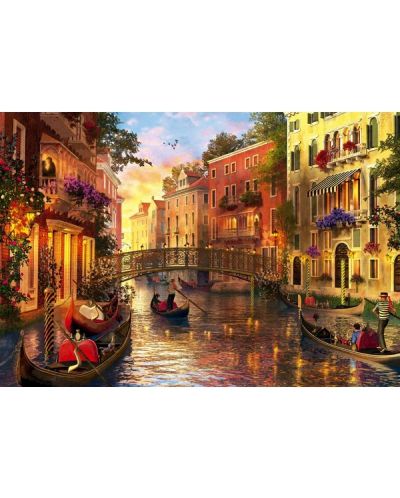 Παζλ Educa 1500 κομμάτια - Ηλιοβασίλεμα στη Βενετία - 2