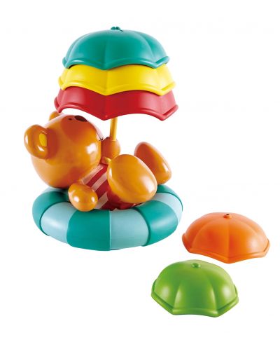 Παιχνίδι μπάνιου -Αρκουδάκι με πολύχρωμη ομπρέλα - 2