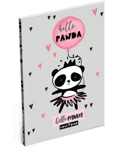 Σημειωματάριο Lizzy Card - Hello Panda,Μορφή Α7 - 1