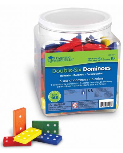 Παιδικό παιχνίδι Learning Resources - Γιγαντιαίο ντόμινο - 1