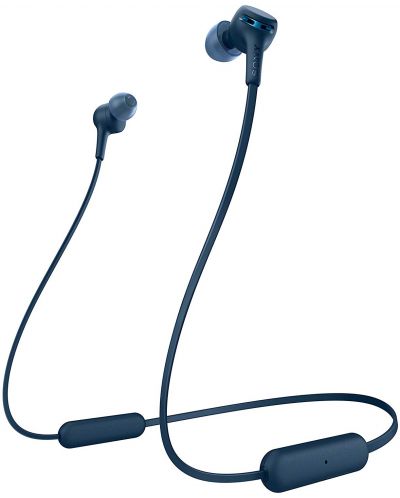 Ασύρματα ακουστικά Sony - WI-XB400, μπλε - 1