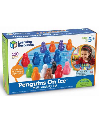 Παιχνίδι λογικής για παιδιά Learning Resources - Πιγκουίνοι στον πάγο - 1