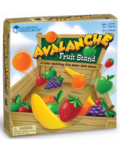 Παιδικό παιχνίδι Learning Resources - Χιονοστιβάδα φρούτων - 1