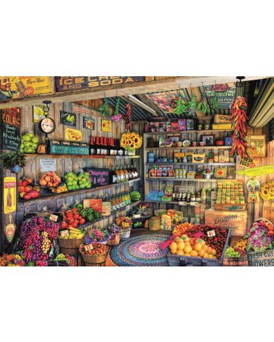 Παζλ Educa 2000 κομμάτια - Το μαγαζάκι στο κτήμα, Aimee Stewart - 2