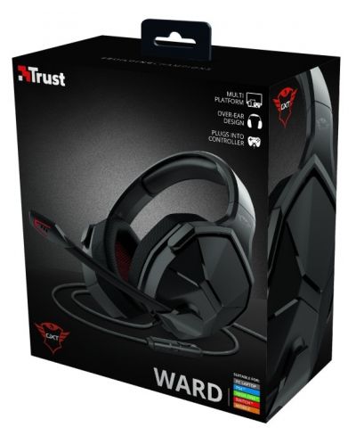Ακουστικά Gaming Trust - GXT4371 Ward, μαύρα - 6