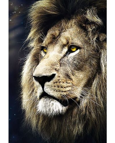 Παζλ Trefl 1500 κομμάτια - Το πορτρέτο ενός λιονταριού - 2