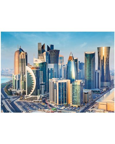 Παζλ Trefl 2000 κομμάτια - Ντόχα, Κατάρ  - 2