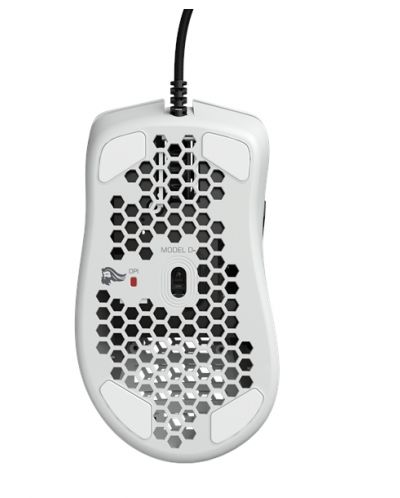 Gaming ποντίκι Glorious - μοντέλο D- small, matte white - 6