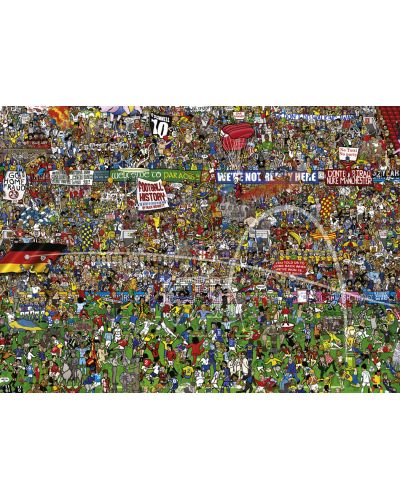 Παζλ Heye 3000 κομμάτια - Ιστορία του ποδοσφαίρου, Alex Bennett - 2