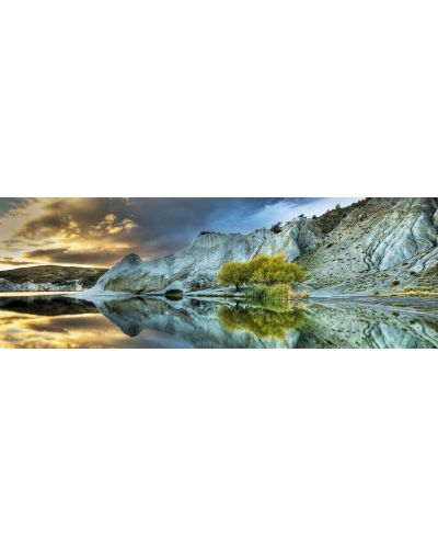 Πανοραμικό παζλ Heye 1000 κομμάτια - Η Γαλάζια λίμνη στη Νέα Ζηλανδία, Alexander von Humboldt - 2