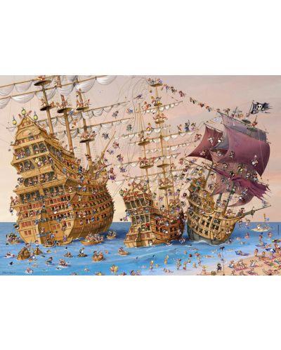 Παζλ Heye 1000 κομμάτια - Πειρατές, François Ruyer - 2