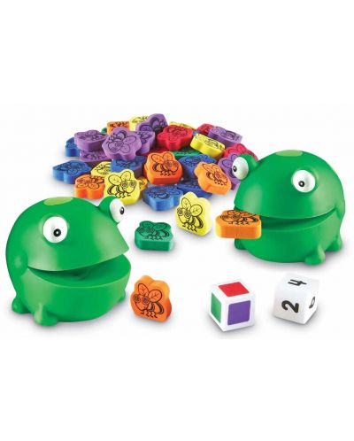 Παιδικό παιχνίδι Learning Resources - Ταΐστε τον χαριτωμένο βάτραχο - 2