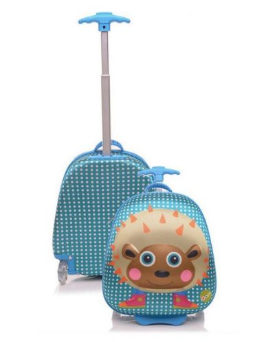 Παιδική βαλίτσα με ρόδες Oops - Σκαντζόχοιρος - 2