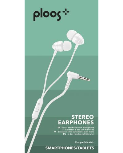 Ακουστικά στέρεο Ploos - λευκά - 2
