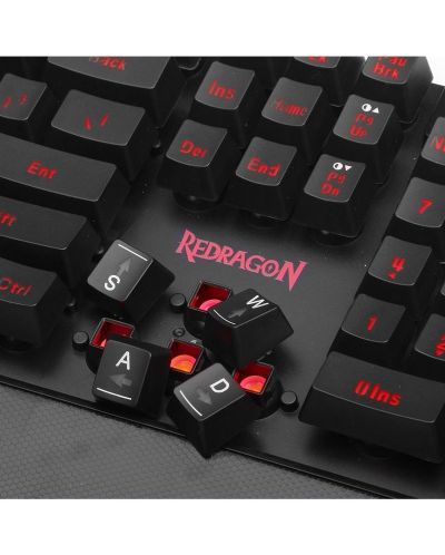 Gaming πληκτρολόγιο Redragon - Yaksa K505, μαύρο - 4