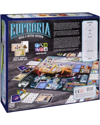 Επιτραπέζιο παιχνίδι Euphoria - Build a Better Dystopia - 2